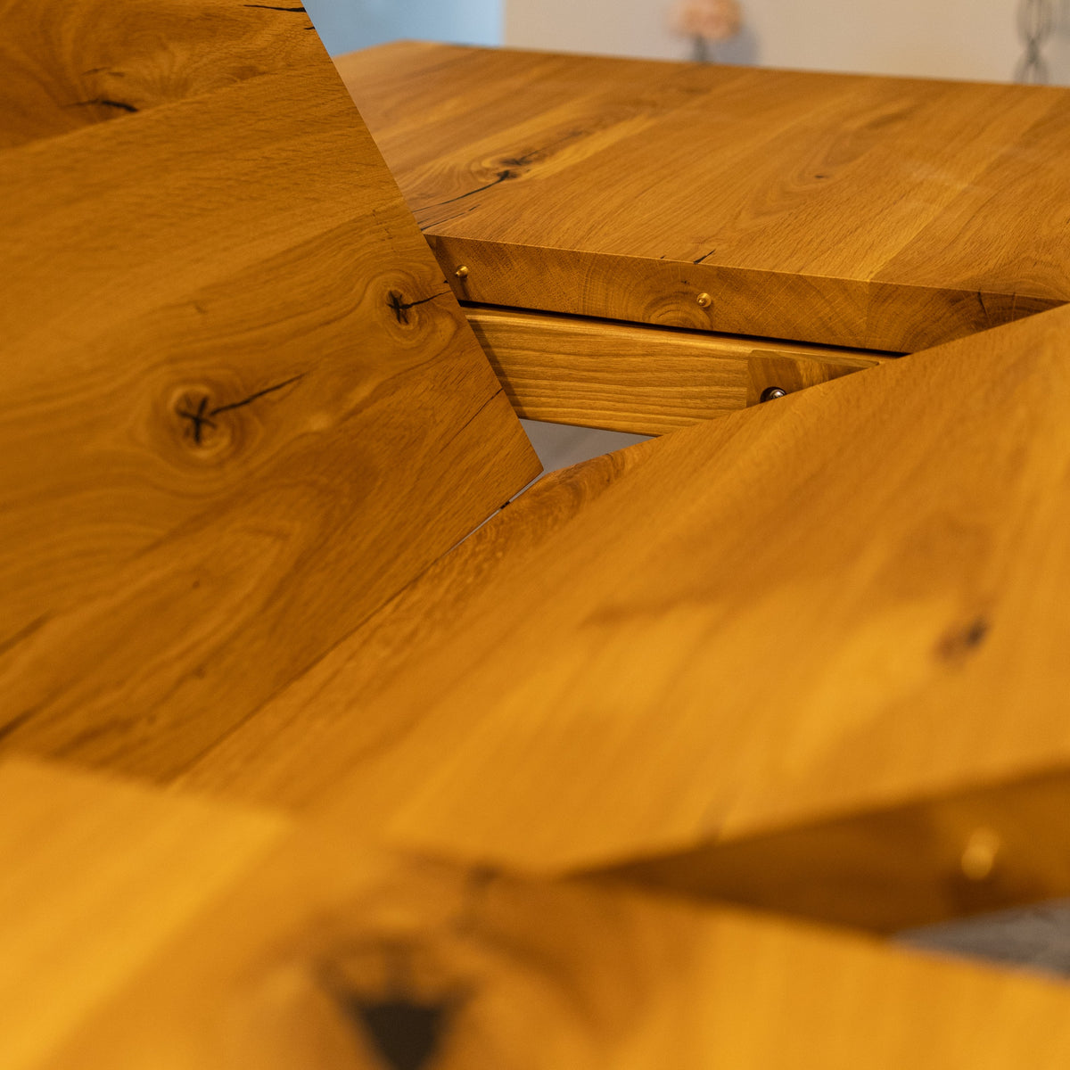 close-up view on table