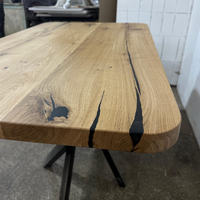 Extendable Drop Leaf Solid Oak Dining Table